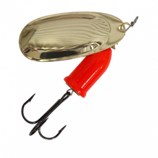 Блесна вращающаяся на тайменя ручной работы Taimen 60гр (Gold)